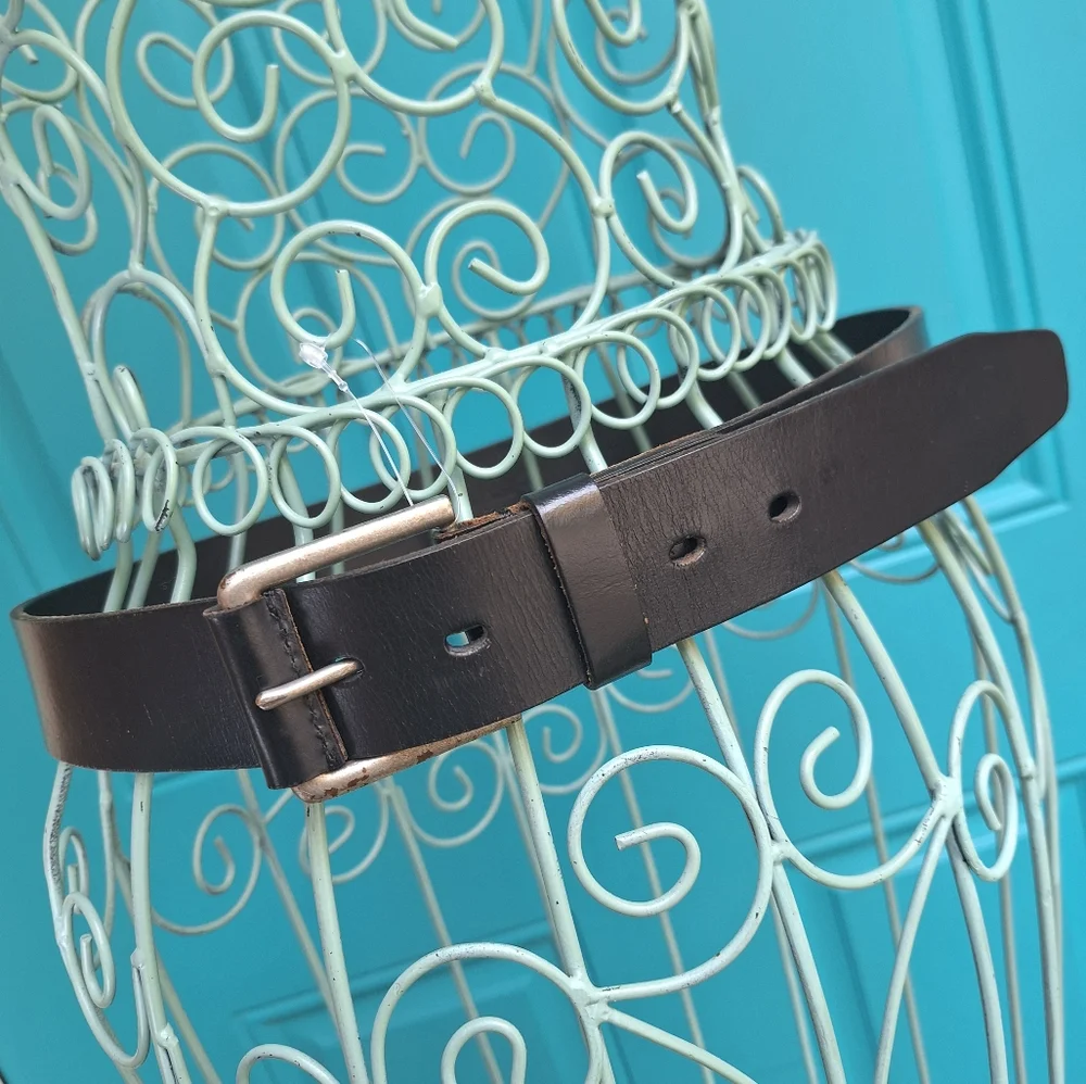 Genuine Leather Belt Western Belt Timberland Belt Real Leather 32 - Picture 14 of 17